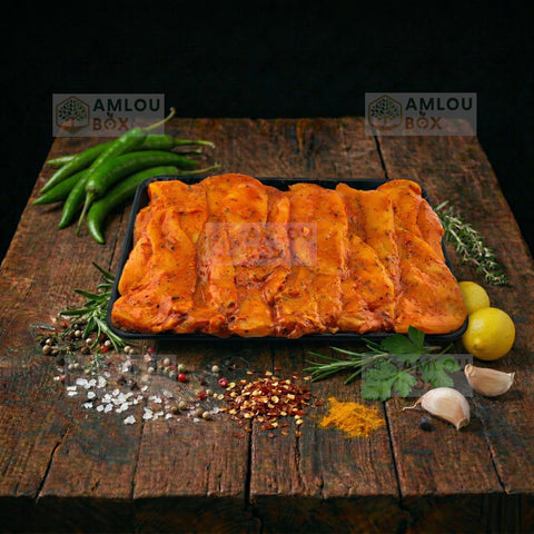 Minced beef from a young bull
