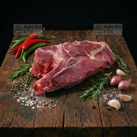 Minced beef from a young bull