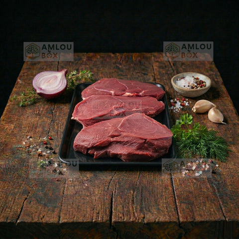 Minced beef from a young bull