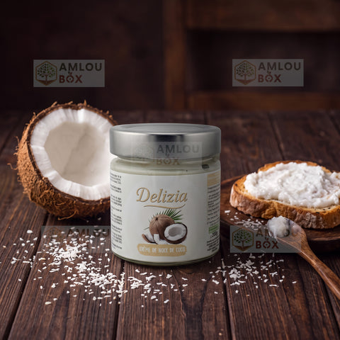 Delizia - Kokos-Creme Aufstrich im Glas, 200g