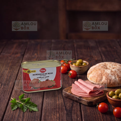 Robert - Halal Rind-Mortadella mit Hähnchen in der Dose