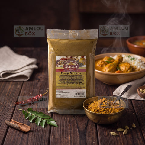 Konouz - Curry Madras (Medium Hot), 200g
