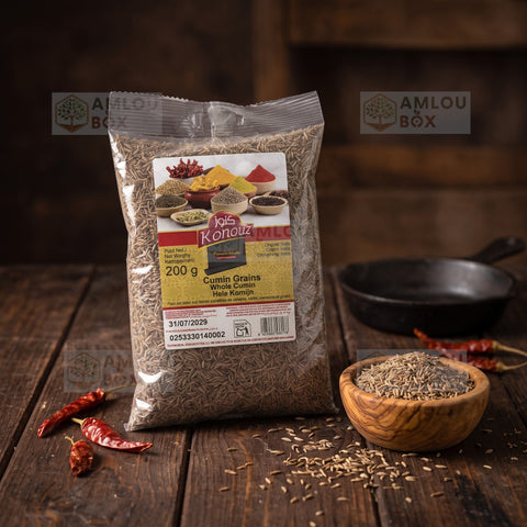 Konouz - Cumin Whole Seeds, 200g
