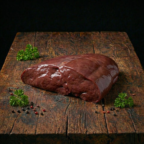 Liver from a young bull