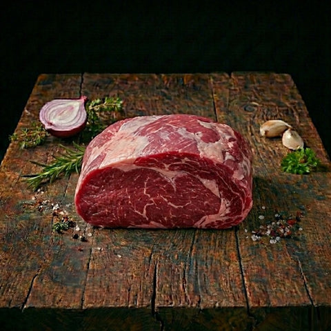 Young bull meat without bones