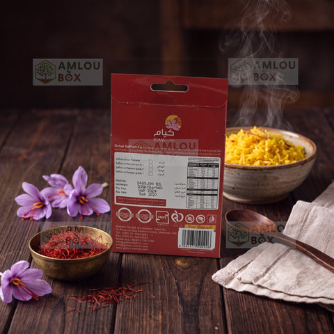 Kiam Pure Saffron (Threads), 0.5g