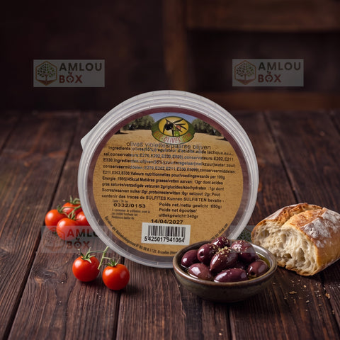 Atlas Delice - Red Olives (Scored), 650g