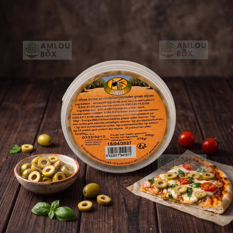 Atlas Delice - Green Olive Rings (Slices)