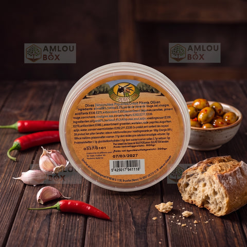Atlas Delice - Spicy Olives (Pitted), 600g