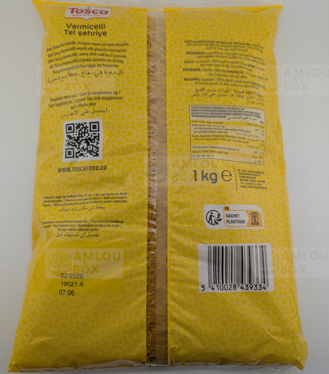 Tosca - Fadennudeln (Vermicelle), 1kg Packung