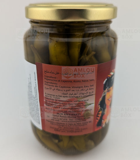 El Miziana Peperoni (Scharf), 370g Glas