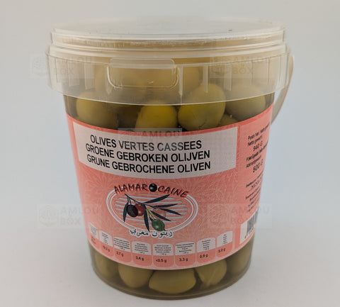 Atlas Delice - Grüne Oliven (Ganz - Vorratsglas), 940g