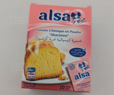 Alsa - Backhefe (Levure Chimique) Rouge, 70g