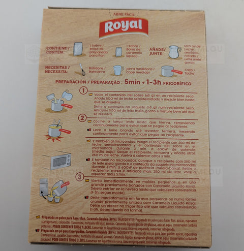 Royal - Flan Dessertpulver 4 Portionen