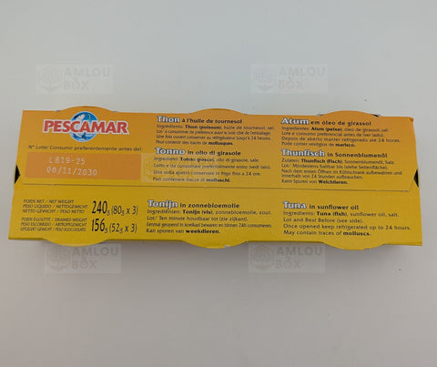 Pesca - Thunfisch in Öl (3er-Pack), 3x80g