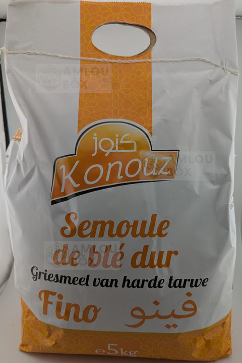 Konouz - Grießmehl Finot (Vorratsbeutel), 5kg