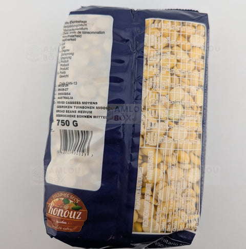 Konouz - Kleine Ackerbohnen (Geschält), 750g