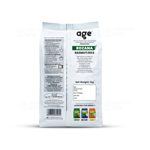 Age Rozana Basmati Reis – Feinster Langkornreis