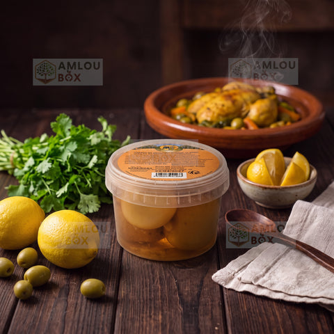 Atlas Delice - Preserved Lemons in Brine, 610g