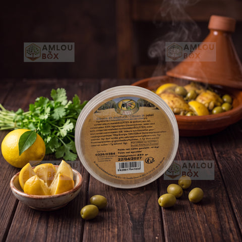 Atlas Delice - Preserved Lemons in Brine, 610g