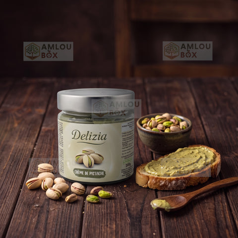 Delizia - Pistazien-Creme Aufstrich im Glas, 200g