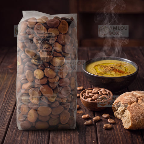 Ackerbohnen (Favabohnen) ungeschält, 850g