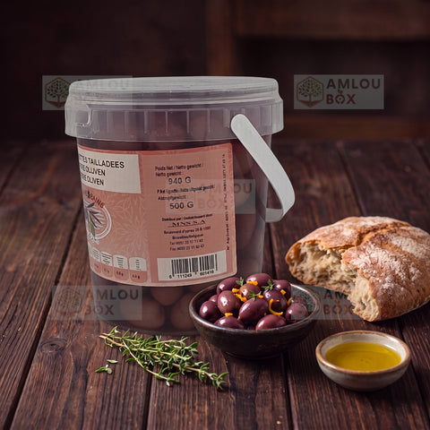 Atlas Delice - Red Olives (Family Jar), 940g