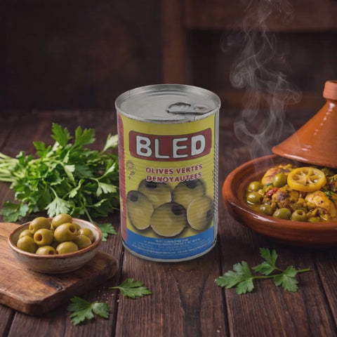 Bled - Green Olives (Pitted)